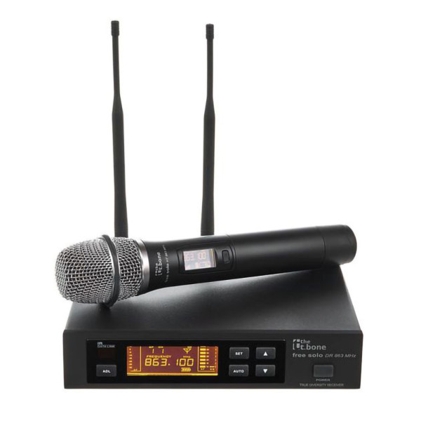 THE T.BONE FREE SOLO HT 1.8 GHz WHIRELESS MICROPHONE SYSTEM VOCAL