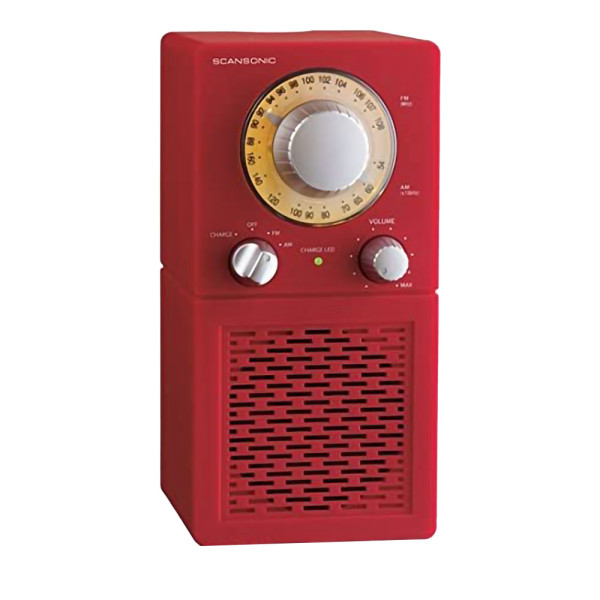 SCANSONIC P2500 FM PINK PORTABLE