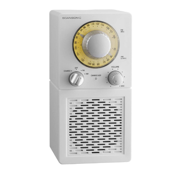 SCANSONIC P2501 FM WHITE PORTABLE