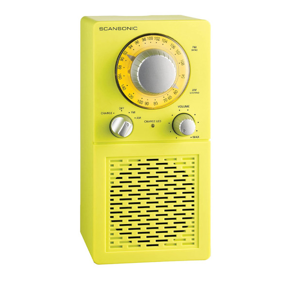 SCANSONIC P2501 FM LIME PORTABLE