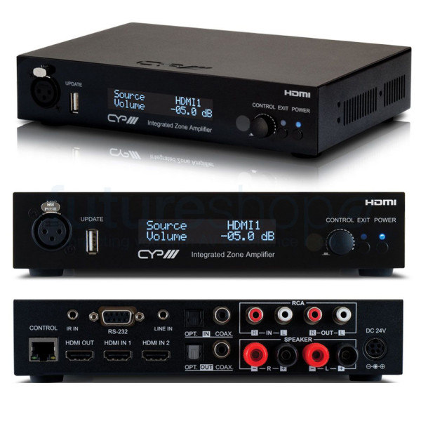 CYP AU-A300 INTEGRATED 2 CHANNEL ZONE AMPLIFIER