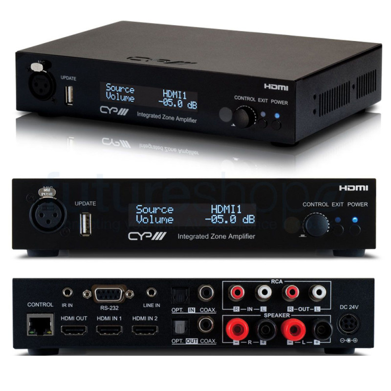 CYP AU-A300 INTEGRATED 2 CHANNEL ZONE AMPLIFIER