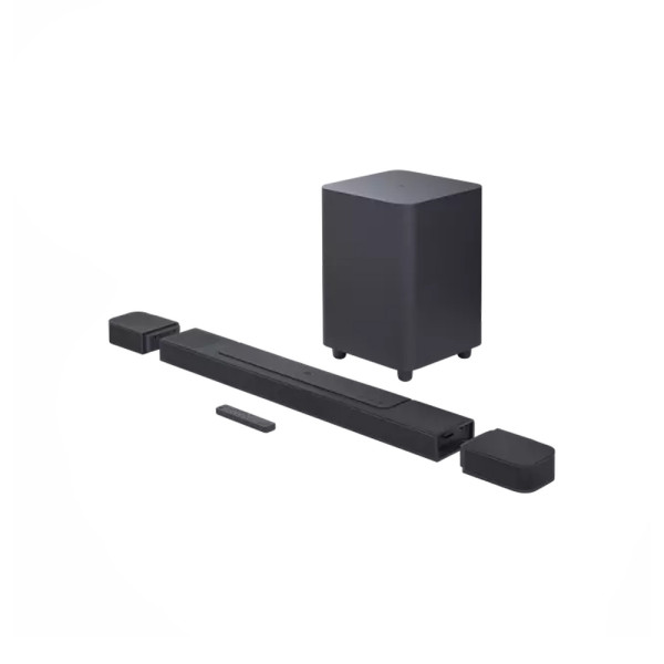 JBL SOUNDBAR 1000 7.1.4 ch MULTIBEAM, DOLBY ATMOS,DTS-X and datachable surround speakers BLACK