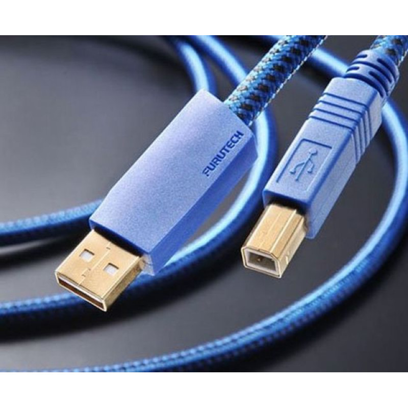 FURUTECH HIGH PERFORMANCE USB CABLE A-B HIGH SPEED 2.0 1.8m