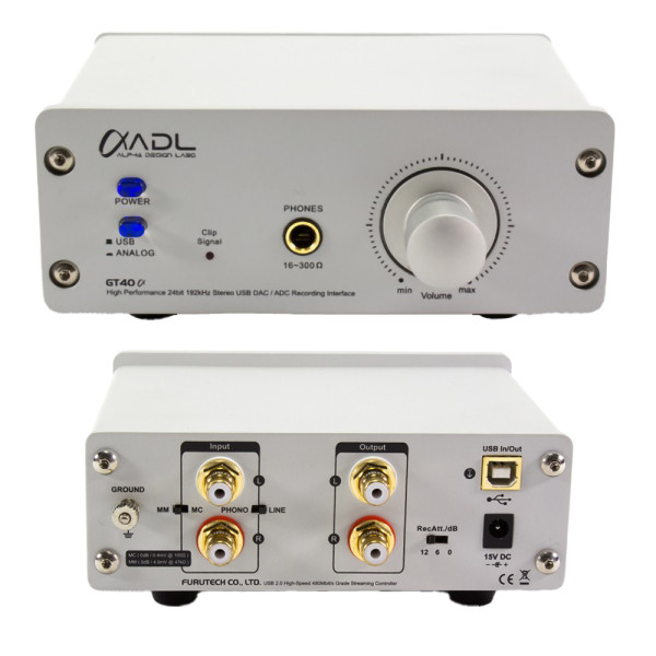 F-USB DAC GT-40 WITH PHONO STAGE 