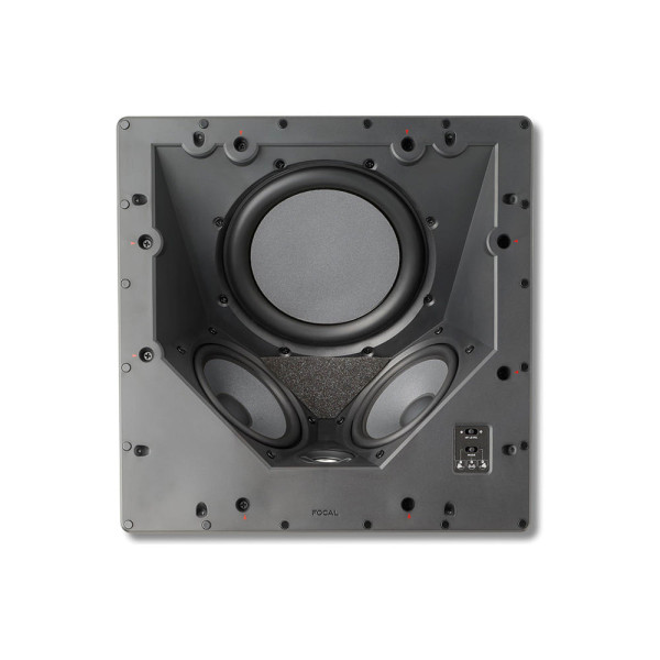 FOCAL CUSTOM 100 ICLCR5 IN CEILING/IN-WALL SQUARE SPEAKER WHITE 