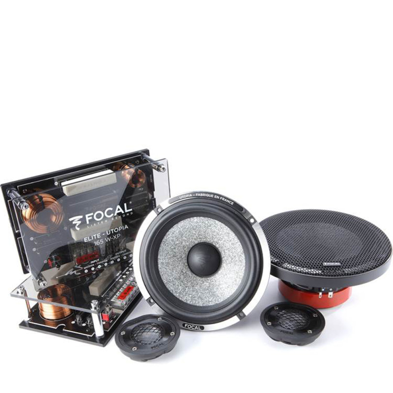 FOCAL CAR KIT UTOPIA M 165W XP PASSIF BE - NEW! Selected Dealers only with direct install in Car