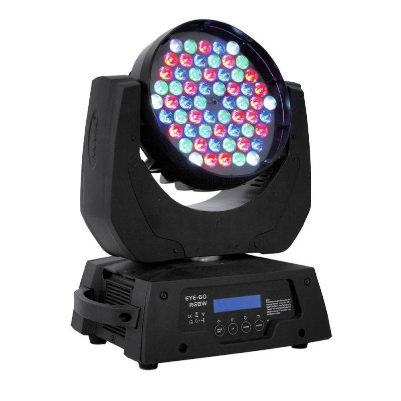 MOOVING HEAD LED WASHER EYE-60 FUTURELIGHT RGBW 3W  (60x3W)