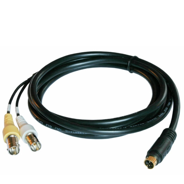 KRAMER C-SM/2BF-1 S-VIDEO TO 2 BNC M-F CABLE 0.3m