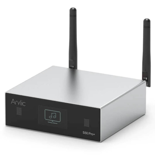 ARYLIC S50 PRO+ Network WiFi STEREO PREDPOJAČALO DAC ES9023 ADCAirPlay Bluetooth 5.0 aptx HD app