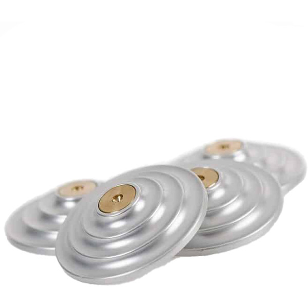 SOLID TECH FLOOR PROTECTORS SILVER ANODIZED 4/1