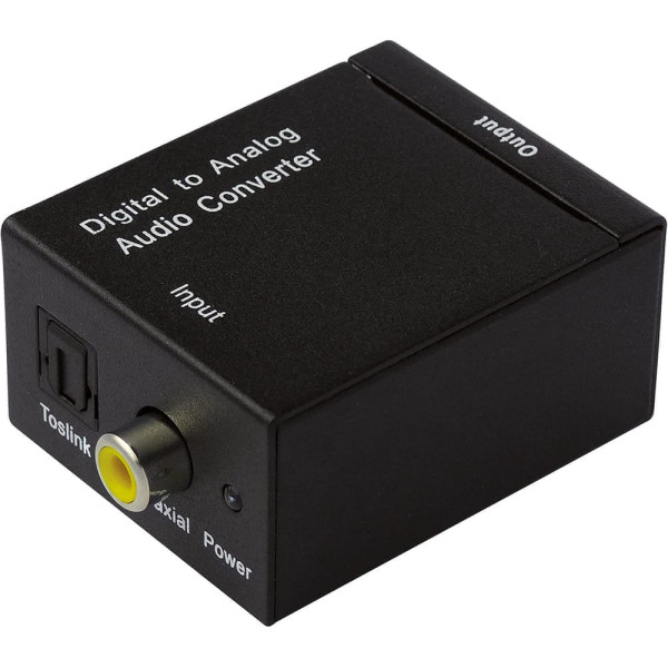 DYNAVOX MINI - DAC DIGITAL TO ANALOG CONVERTER+ adapter + optički kabel